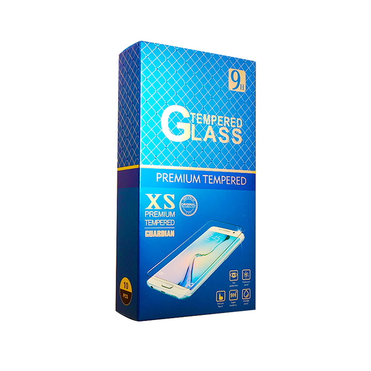 Gold Or Silver Cardboard Protective Film Packaging Box